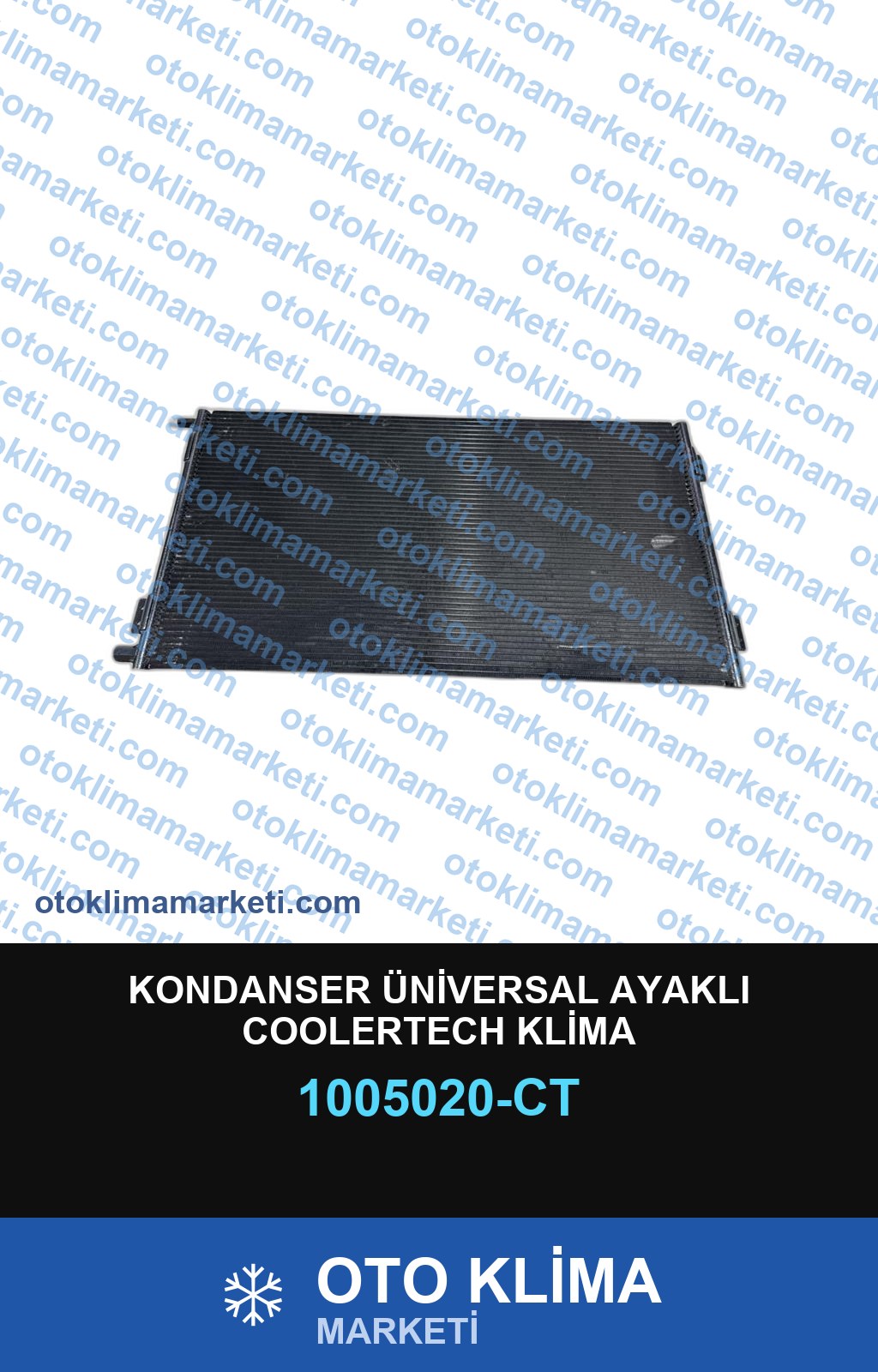 KONDANSER ÜNİVERSAL AYAKLI COOLERTECH KLİMA