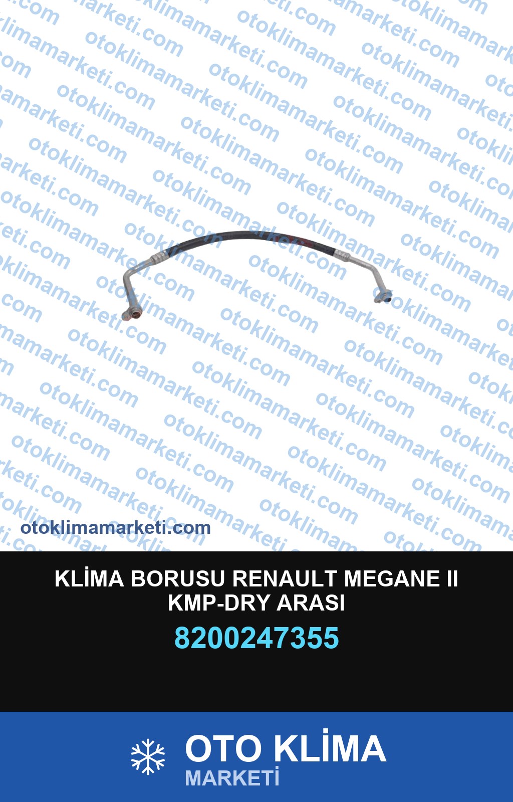 KLİMA BORUSU RENAULT MEGANE II KMP-DRY ARASI