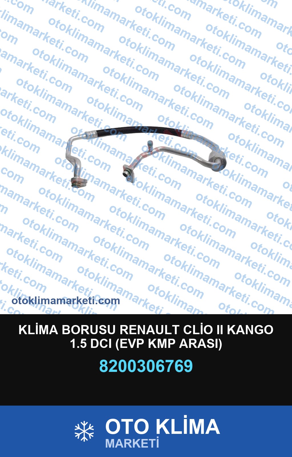 KLİMA BORUSU RENAULT CLİO II KANGO 1.5 DCI (EVP KMP ARASI)