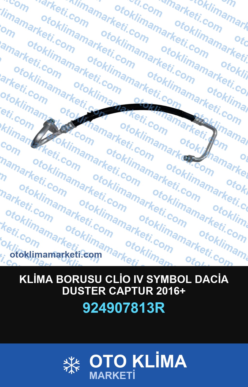 KLİMA BORUSU CLİO IV SYMBOL DACİA DUSTER CAPTUR 2016+