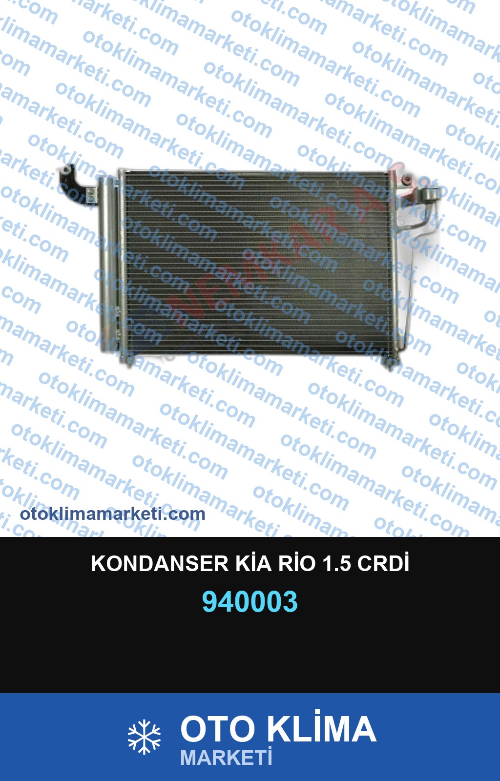 KONDANSER KİA RİO 1.5 CRDİ