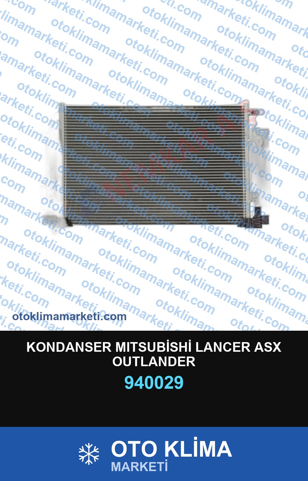 KONDANSER MITSUBİSHİ LANCER ASX OUTLANDER