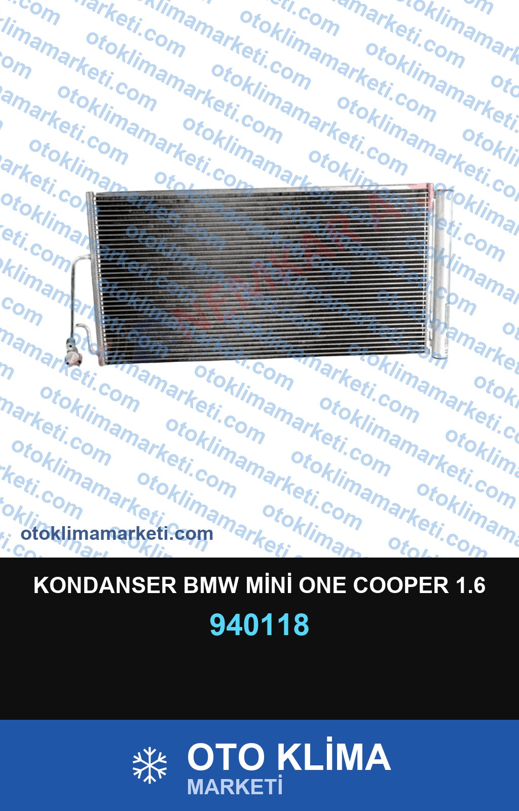 KONDANSER BMW MİNİ ONE COOPER 1.6