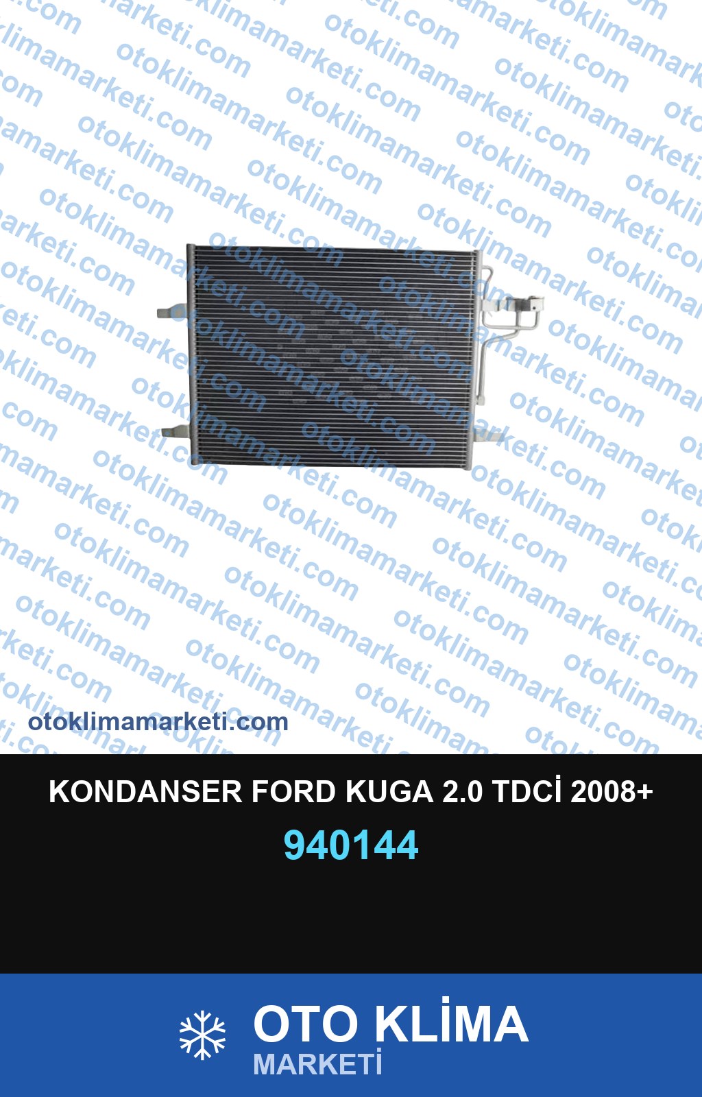 KONDANSER FORD KUGA 2.0 TDCİ 2008+