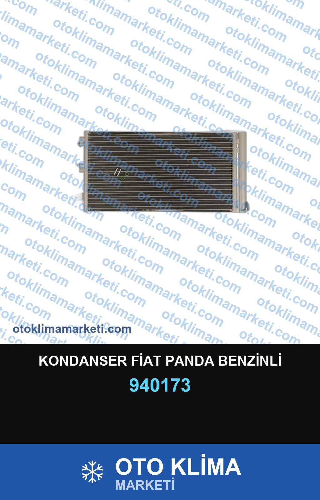 KONDANSER FİAT PANDA BENZİNLİ