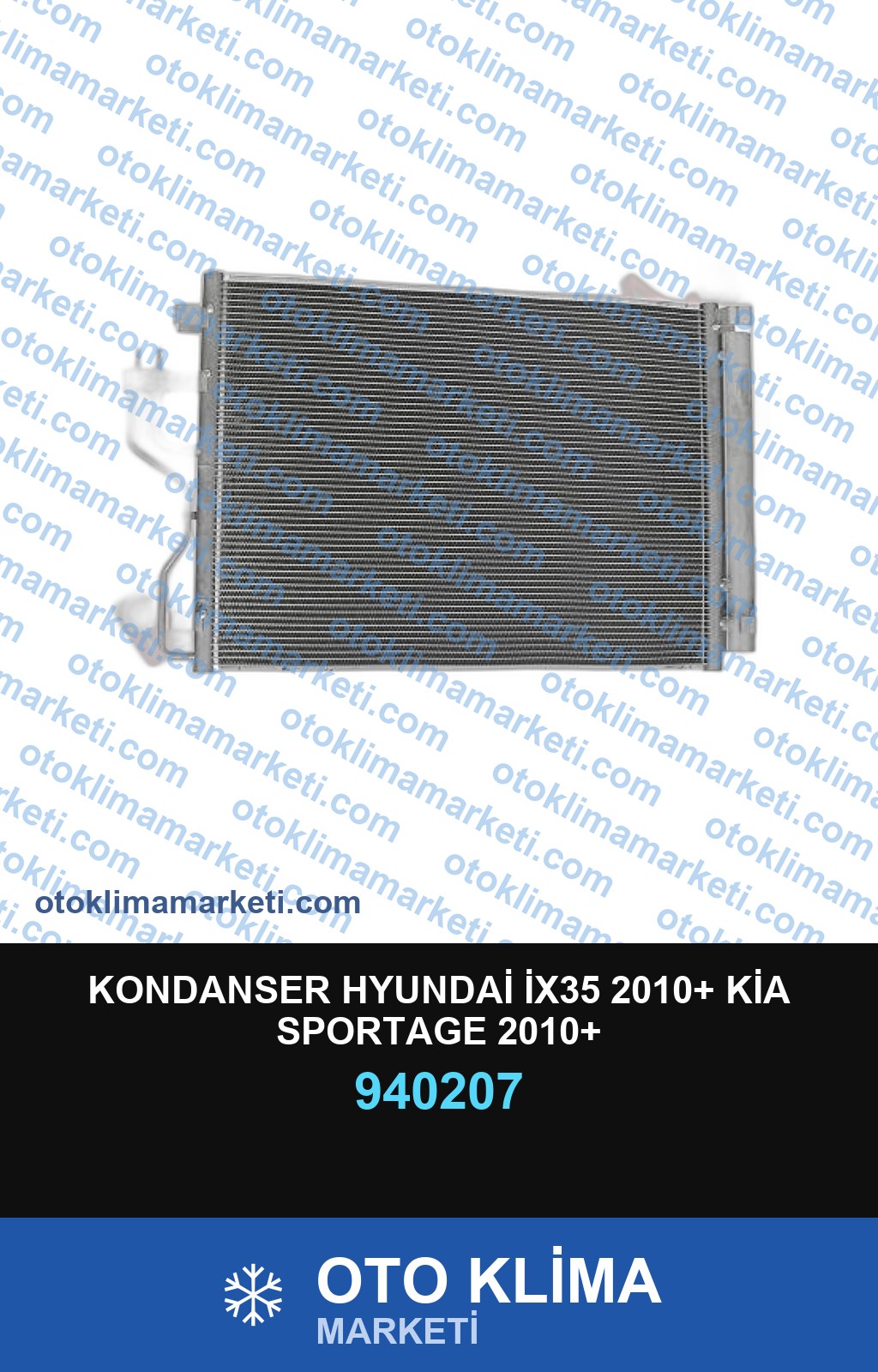 KONDANSER HYUNDAİ İX35 2010+ KİA SPORTAGE 2010+
