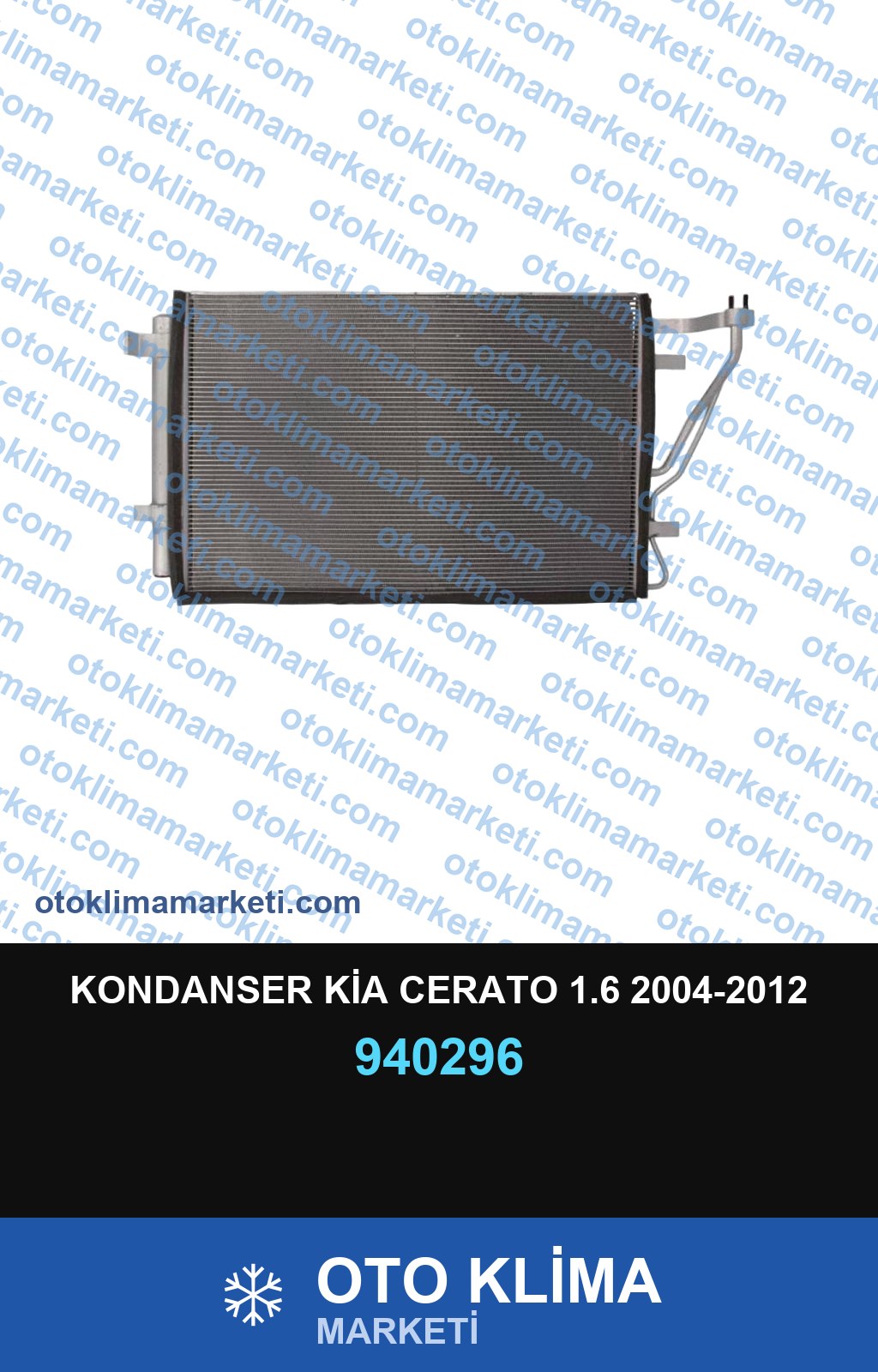 KONDANSER KİA CERATO 1.6 2004-2012