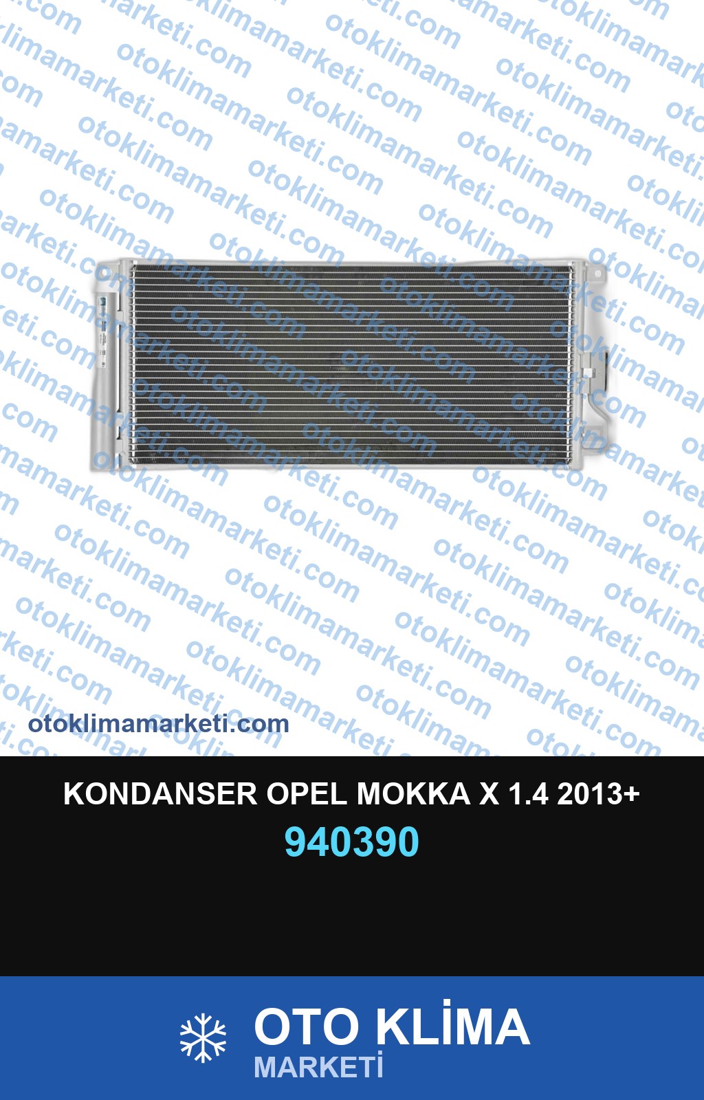 KONDANSER OPEL MOKKA X 1.4 2013+