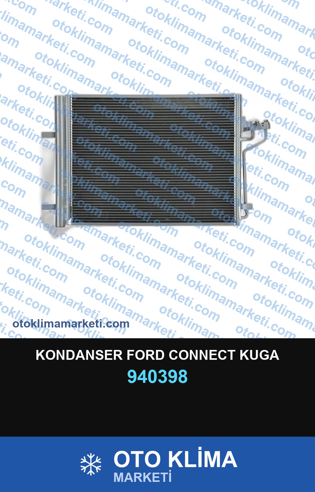 KONDANSER FORD CONNECT KUGA