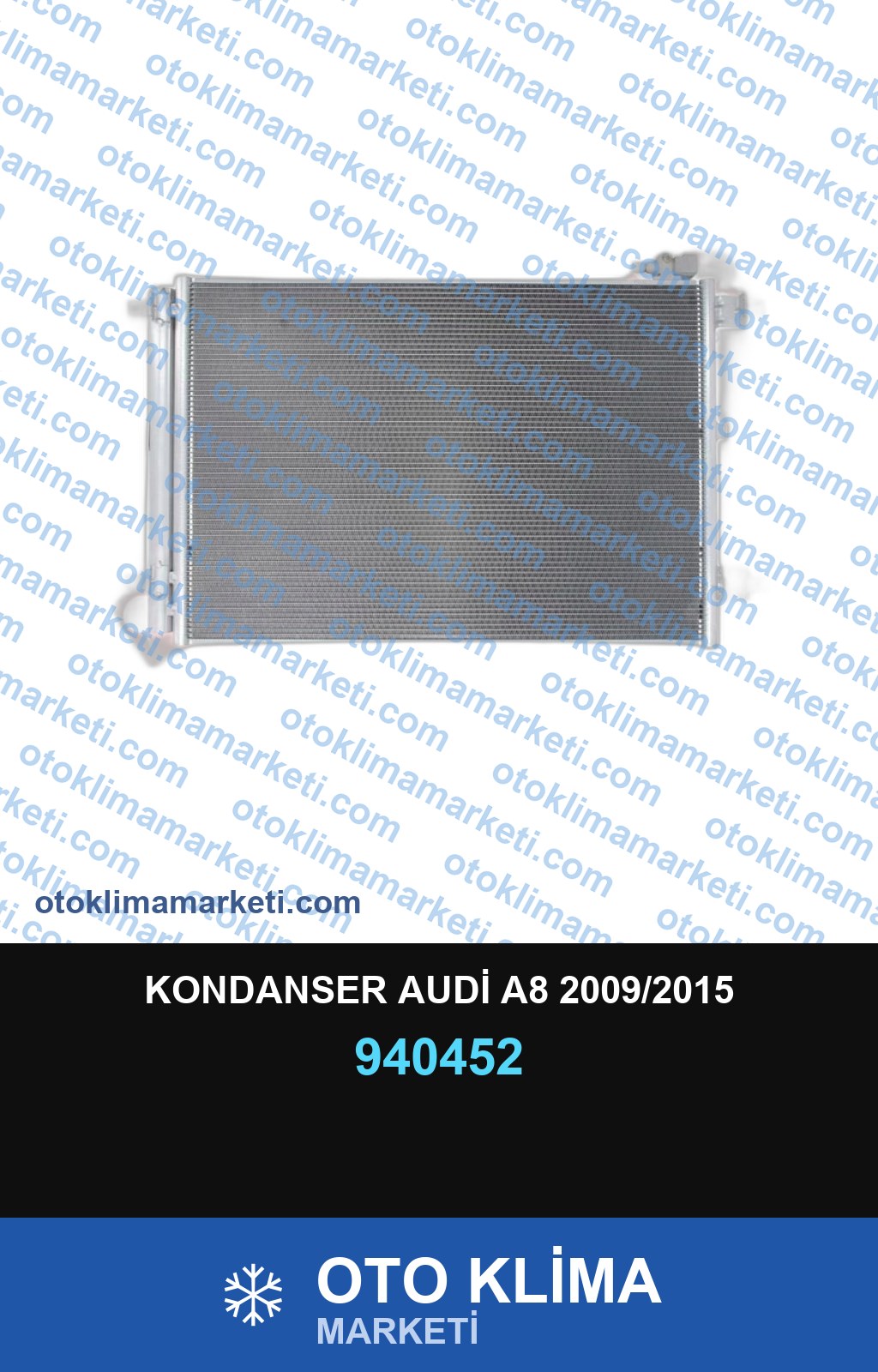 KONDANSER AUDİ A8 2009/2015