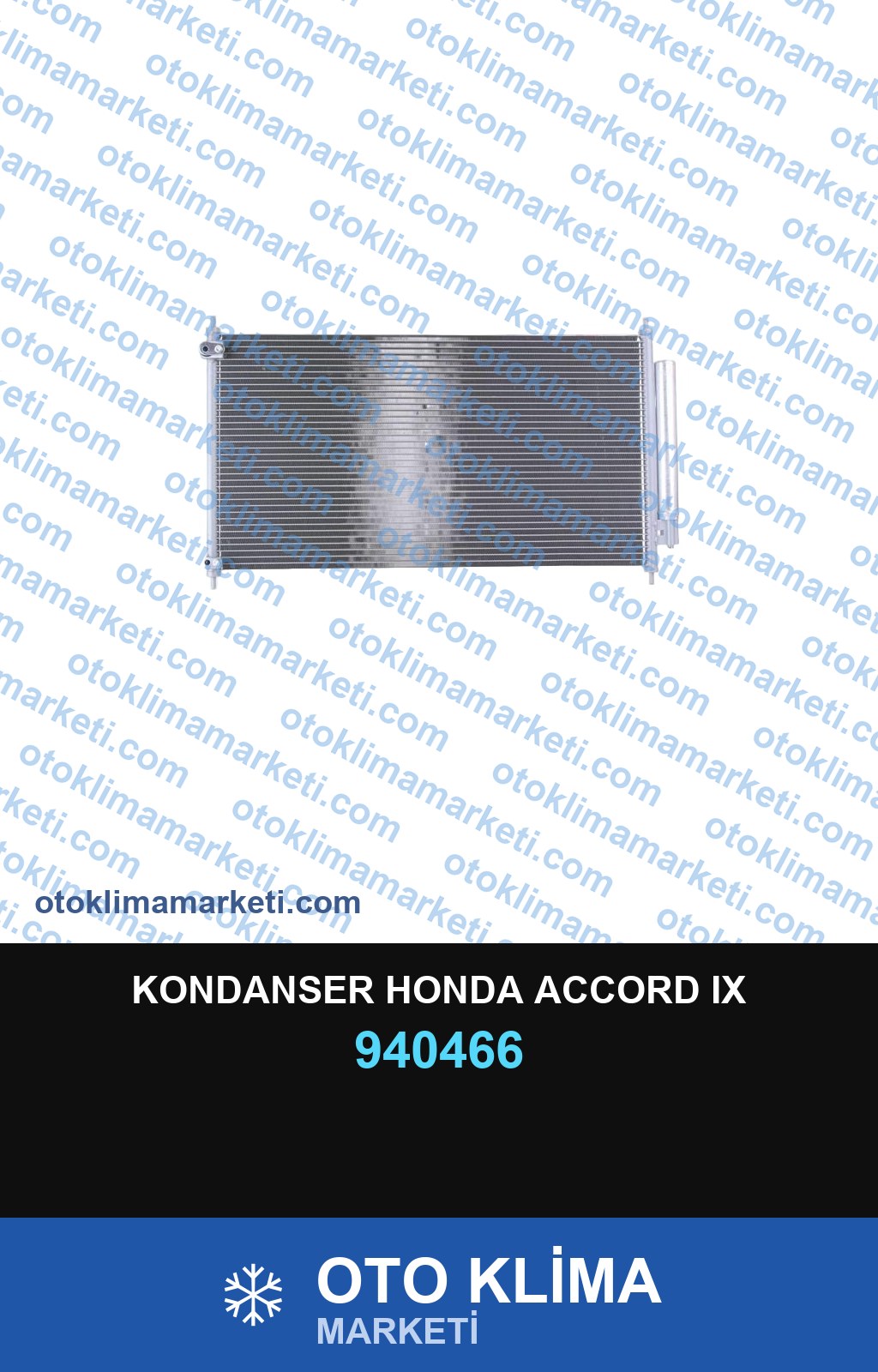 KONDANSER HONDA ACCORD IX