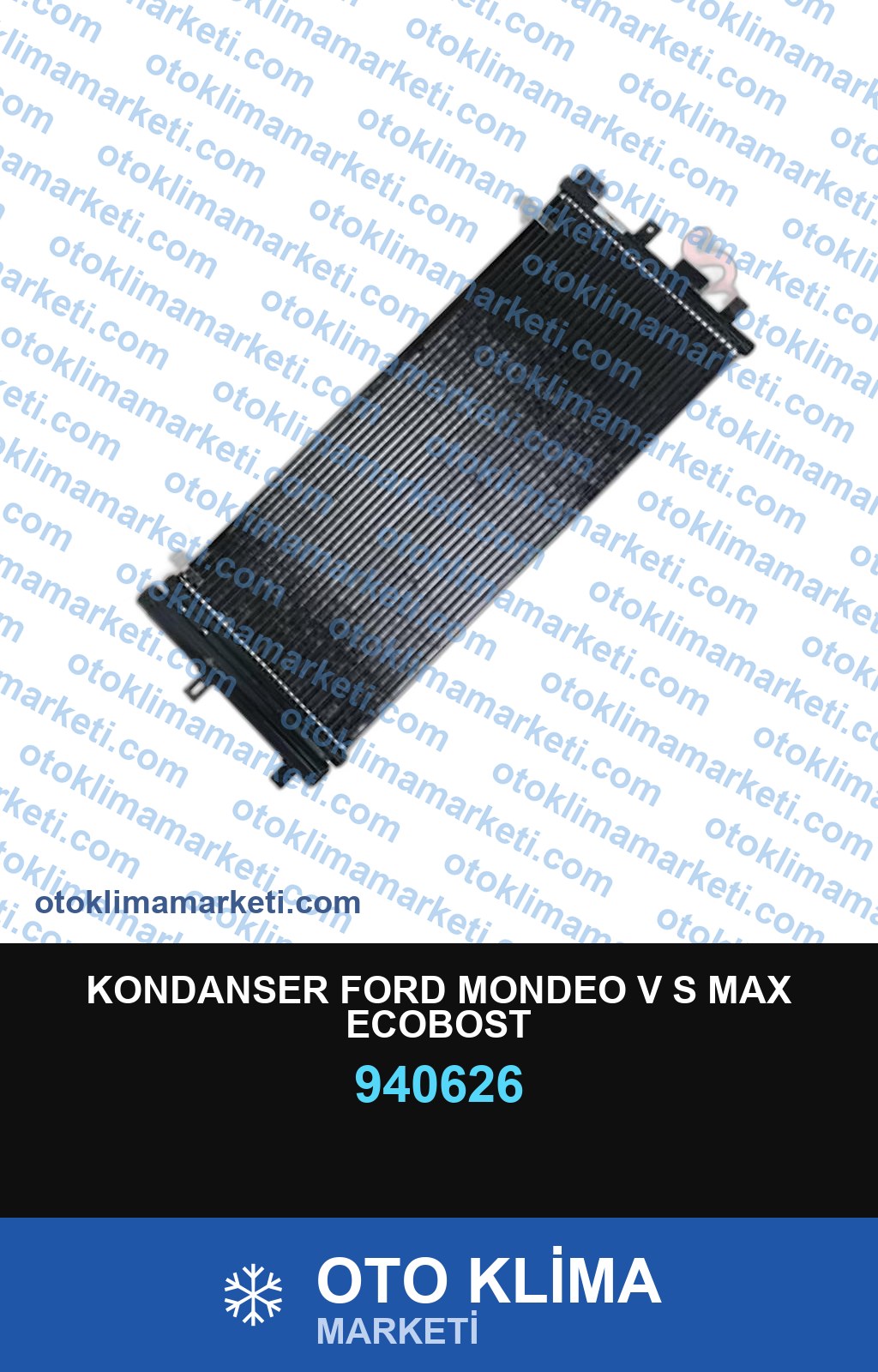 KONDANSER FORD MONDEO V S MAX ECOBOST