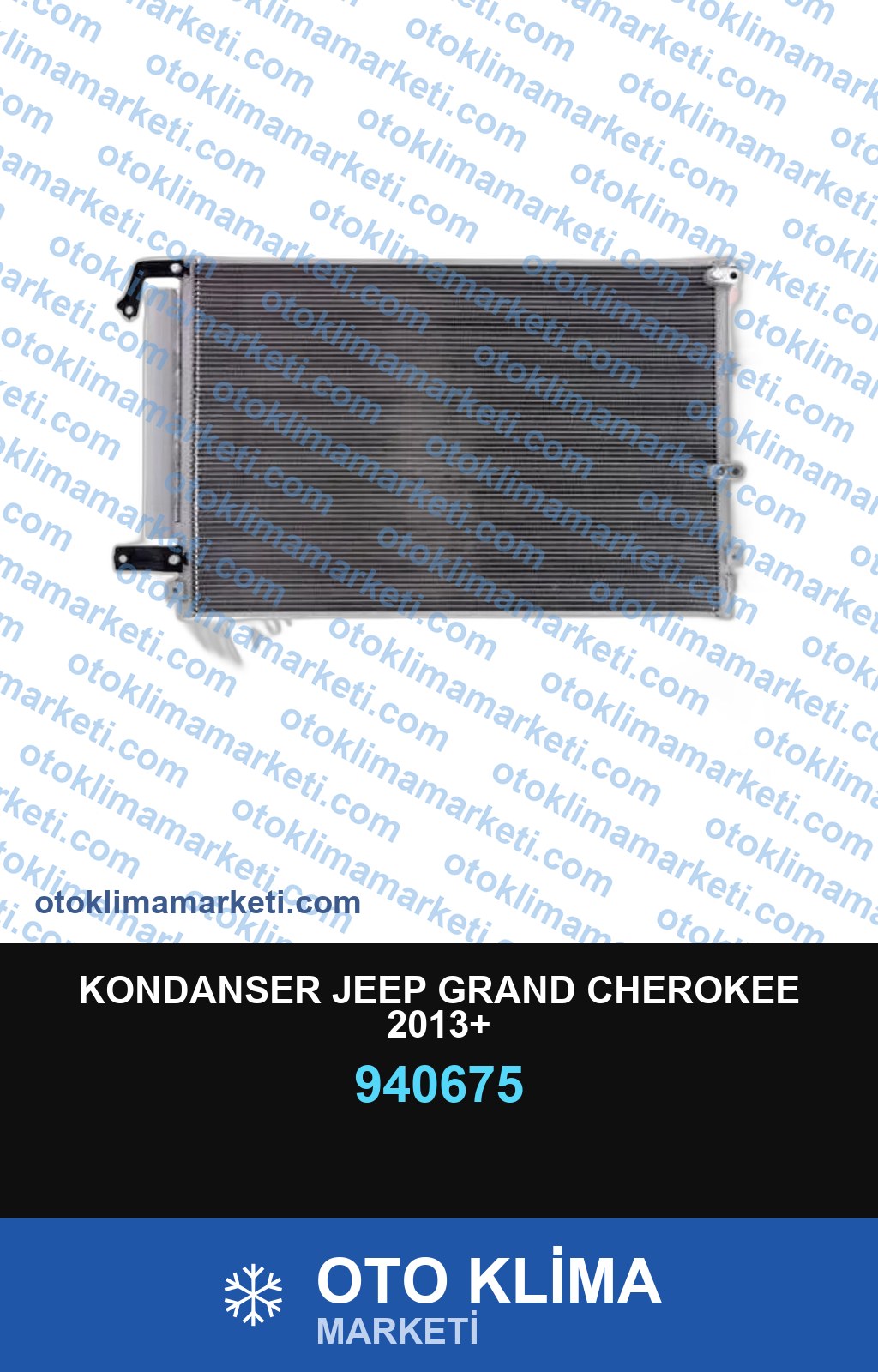 KONDANSER JEEP GRAND CHEROKEE 2013+