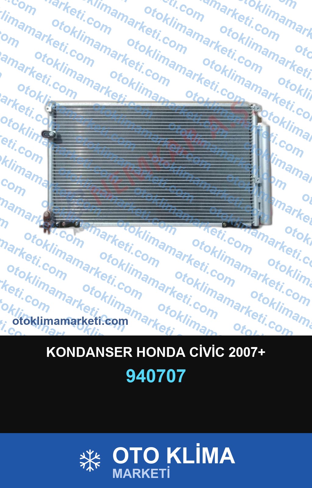 KONDANSER HONDA CİVİC 2007+