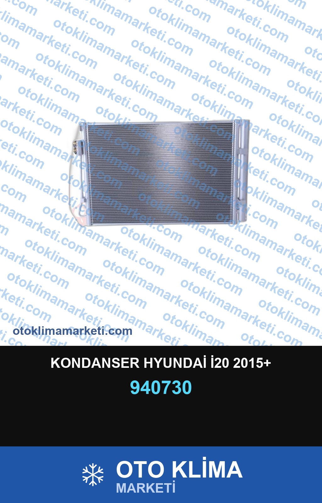 KONDANSER HYUNDAİ İ20 2015+