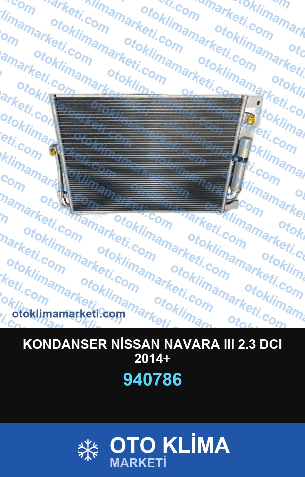 KONDANSER NİSSAN NAVARA III 2.3 DCI 2014+