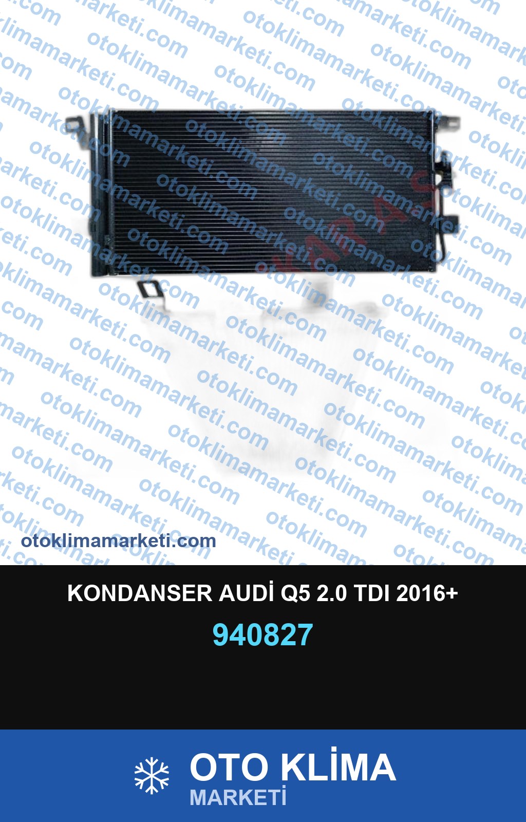 KONDANSER AUDİ Q5 2.0 TDI 2016+