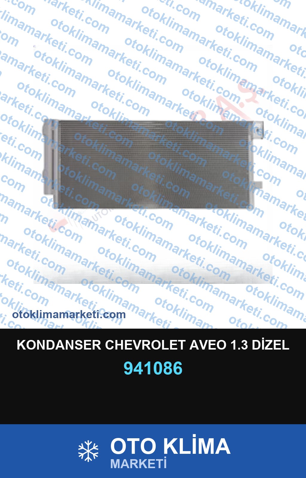 KONDANSER CHEVROLET AVEO 1.3 DİZEL — KOMPRESÖR