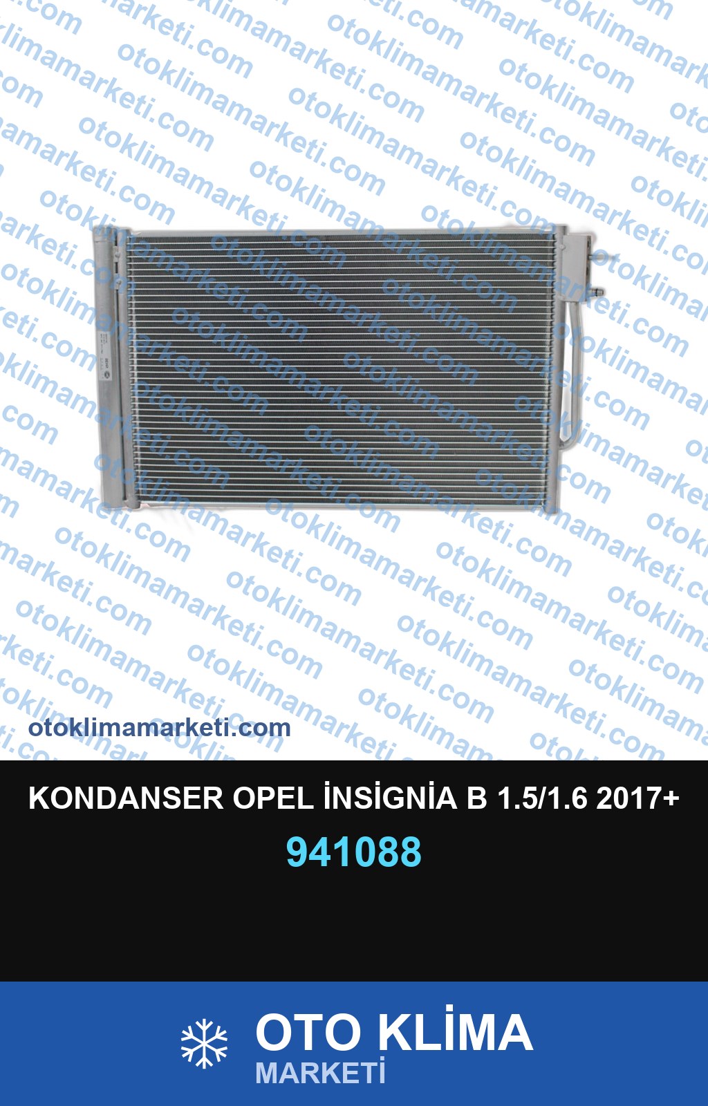 KONDANSER OPEL İNSİGNİA B 1.5/1.6 2017+