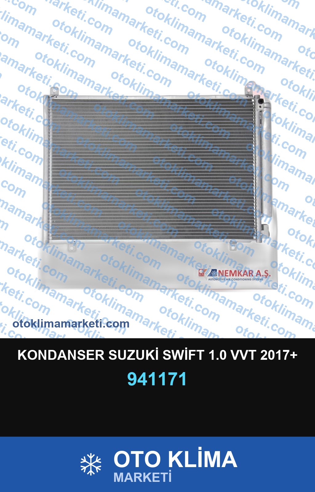 KONDANSER SUZUKİ SWİFT 1.0 VVT 2017+