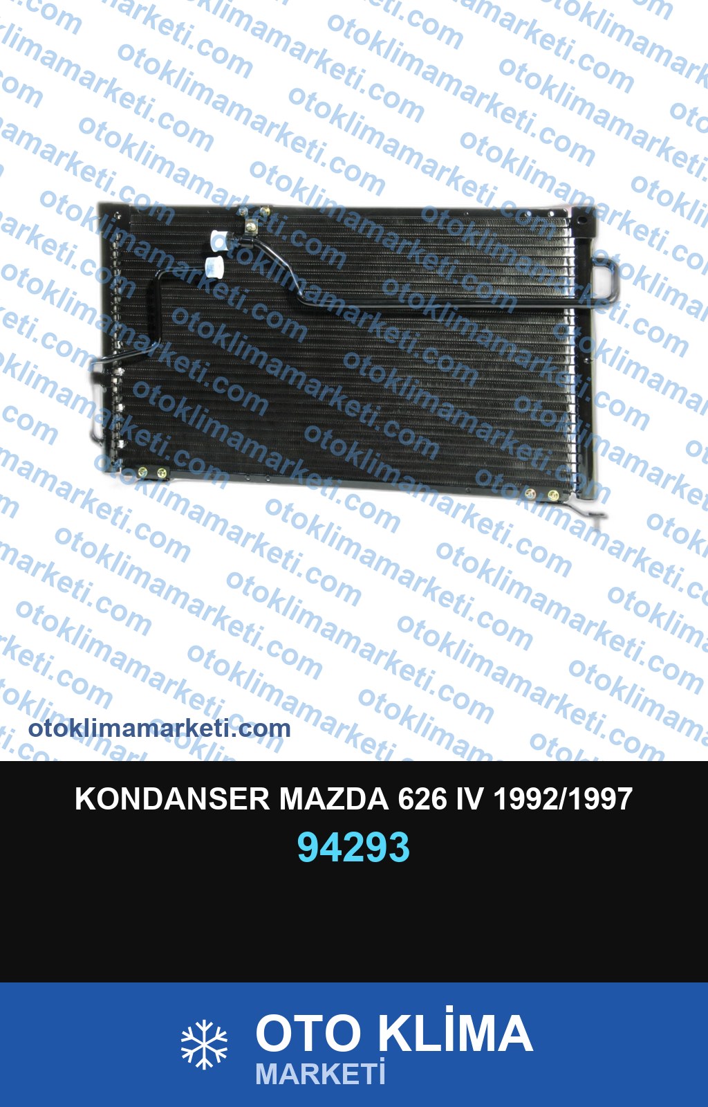 KONDANSER MAZDA 626 IV 1992/1997