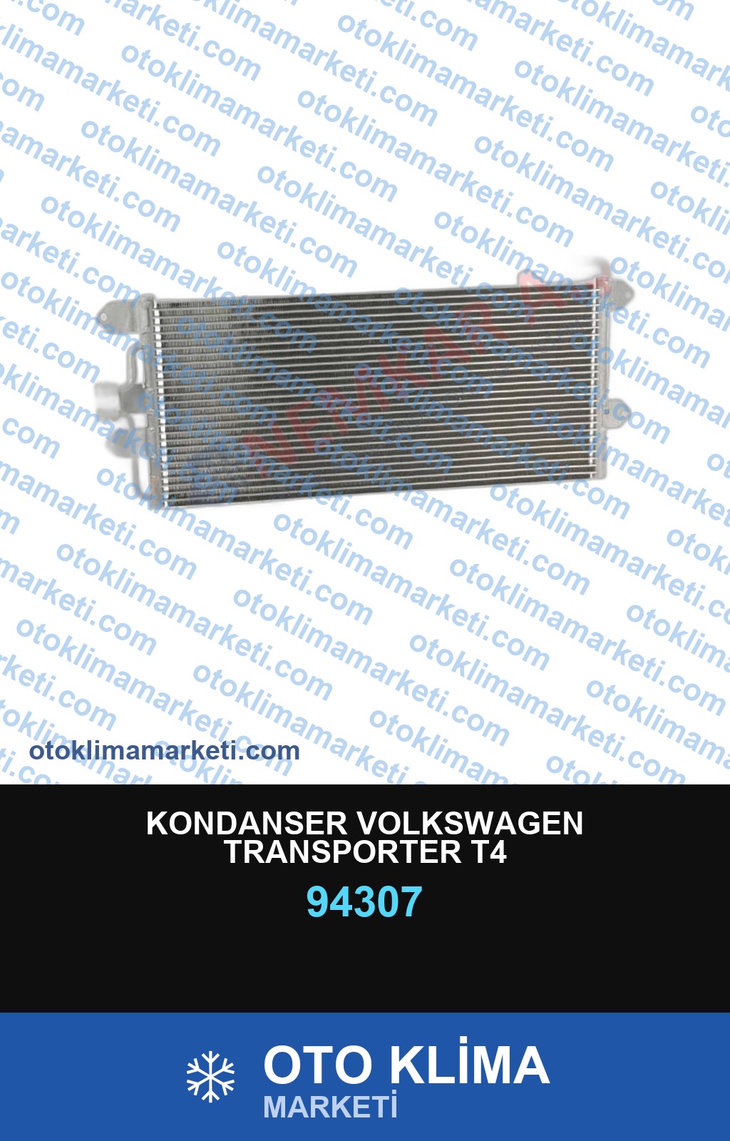 KONDANSER VOLKSWAGEN TRANSPORTER T4