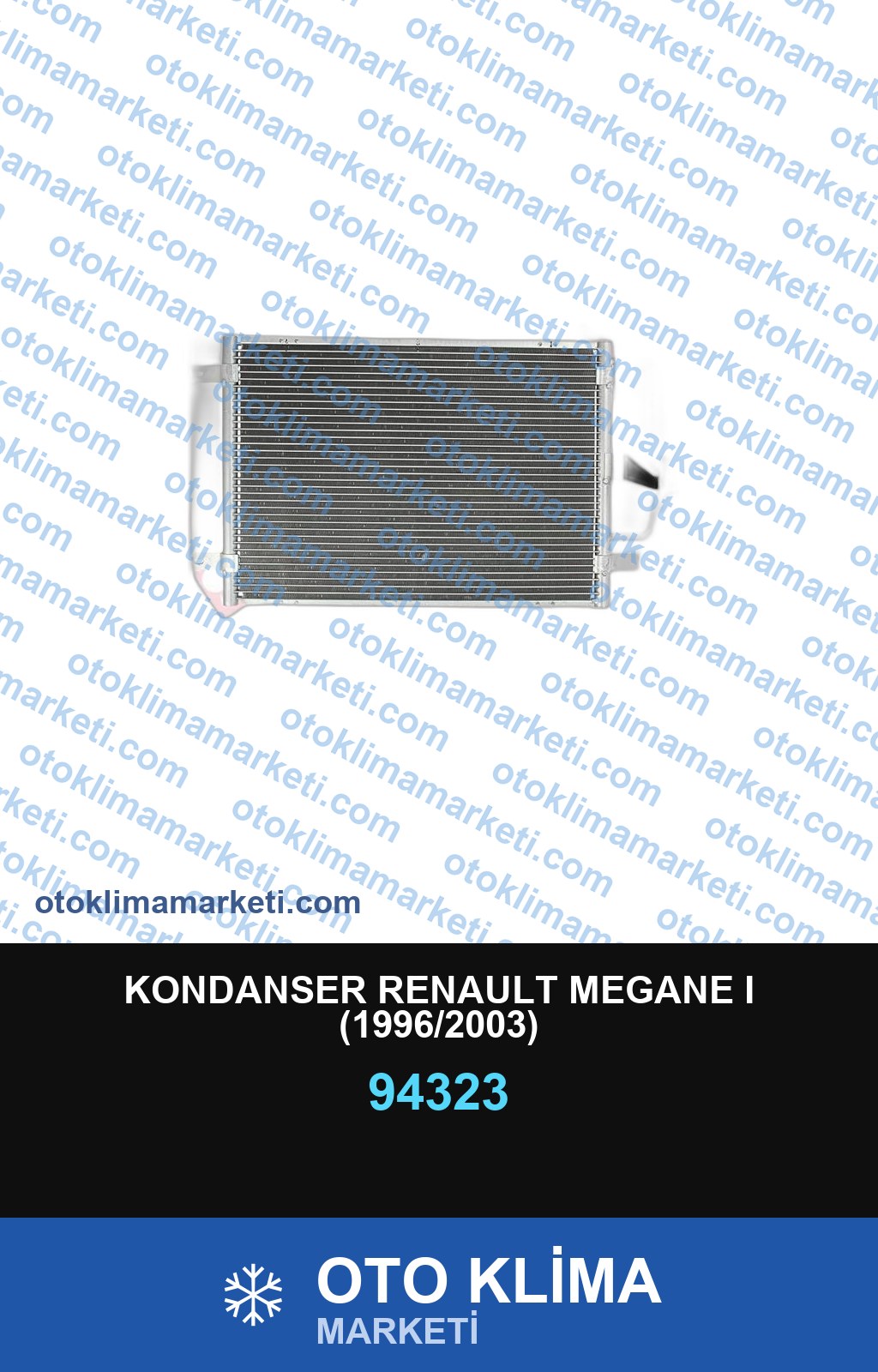 KONDANSER RENAULT MEGANE I (1996/2003)