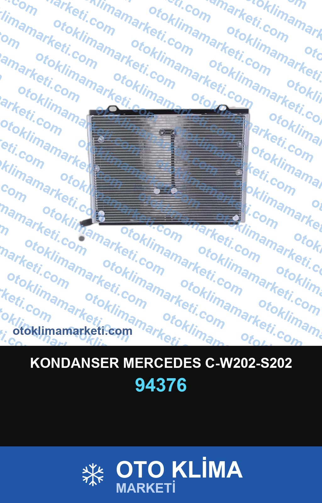 KONDANSER MERCEDES C-W202-S202