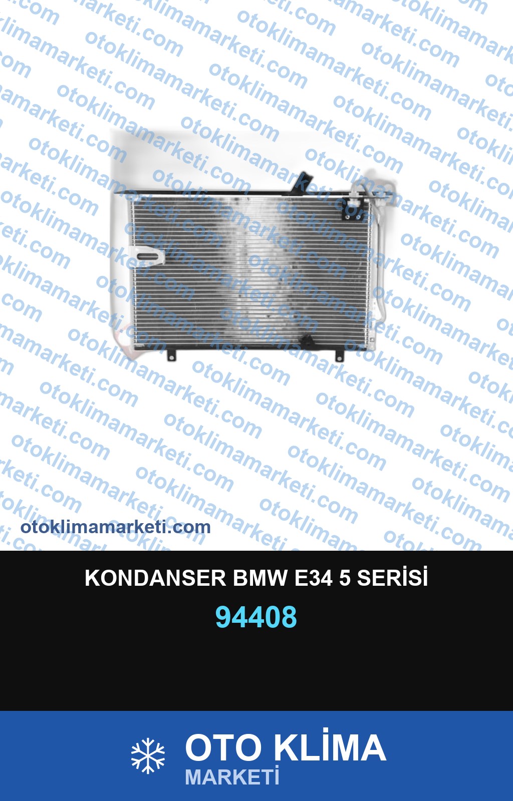 KONDANSER BMW E34 5 SERİSİ