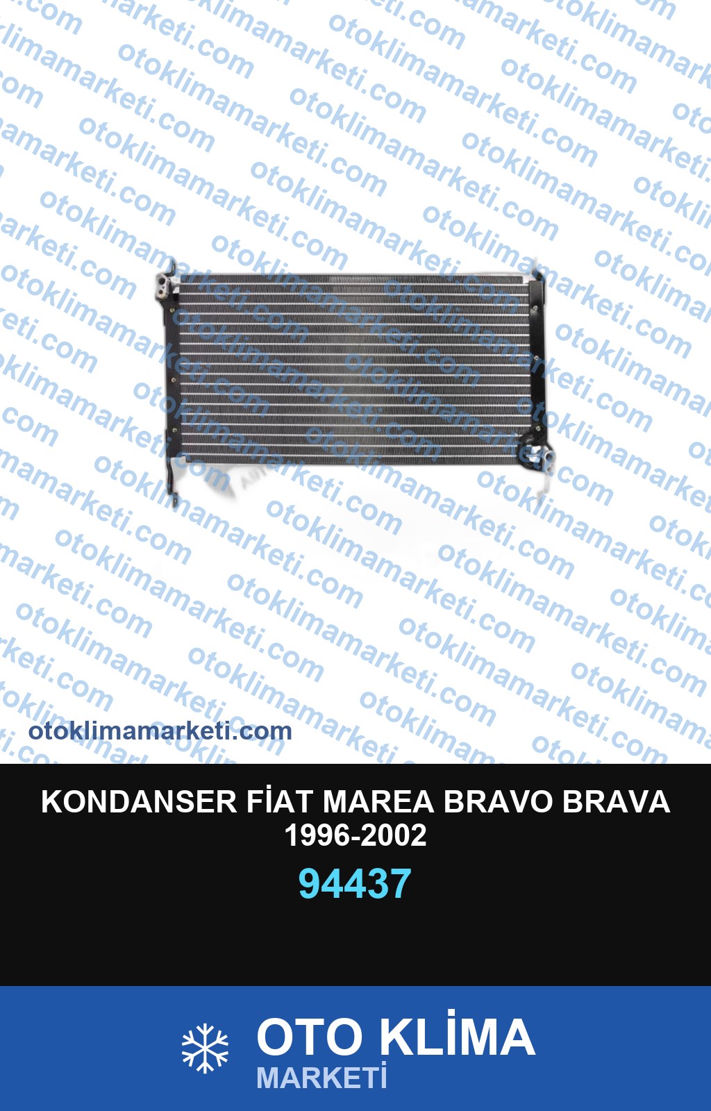 KONDANSER FİAT MAREA BRAVO BRAVA 1996-2002