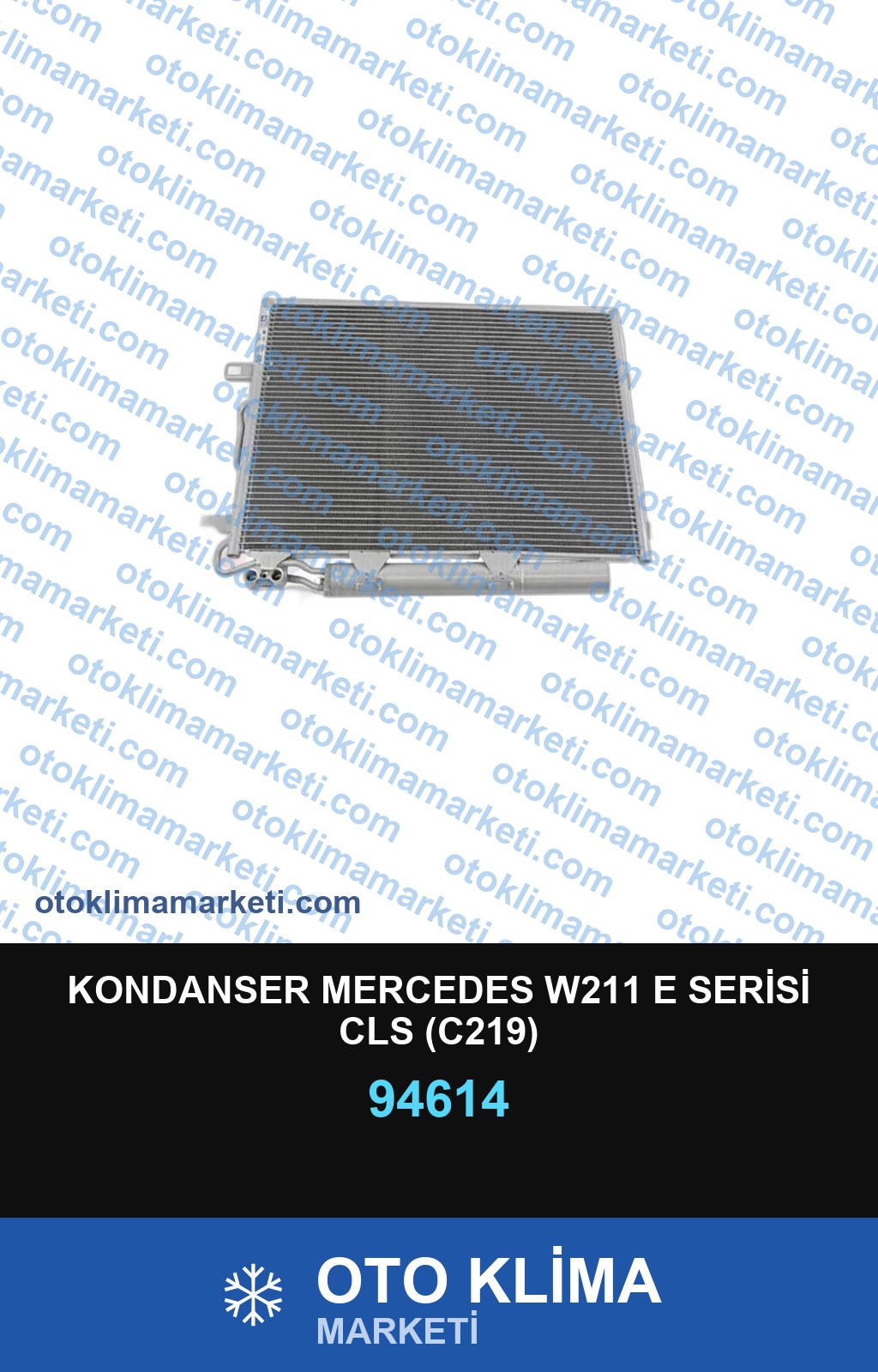 KONDANSER MERCEDES W211 E SERİSİ CLS (C219)