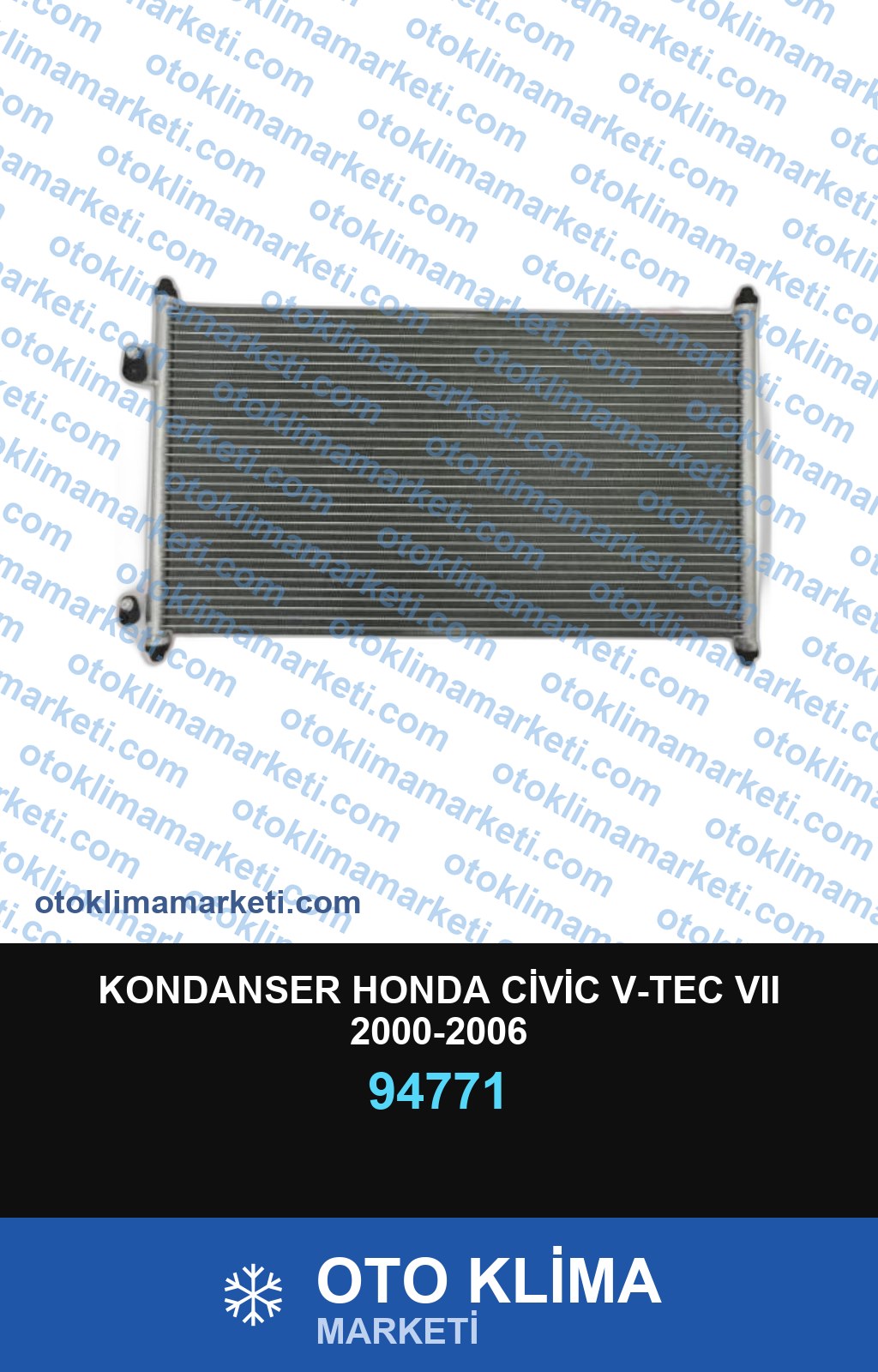KONDANSER HONDA CİVİC V-TEC VII 2000-2006