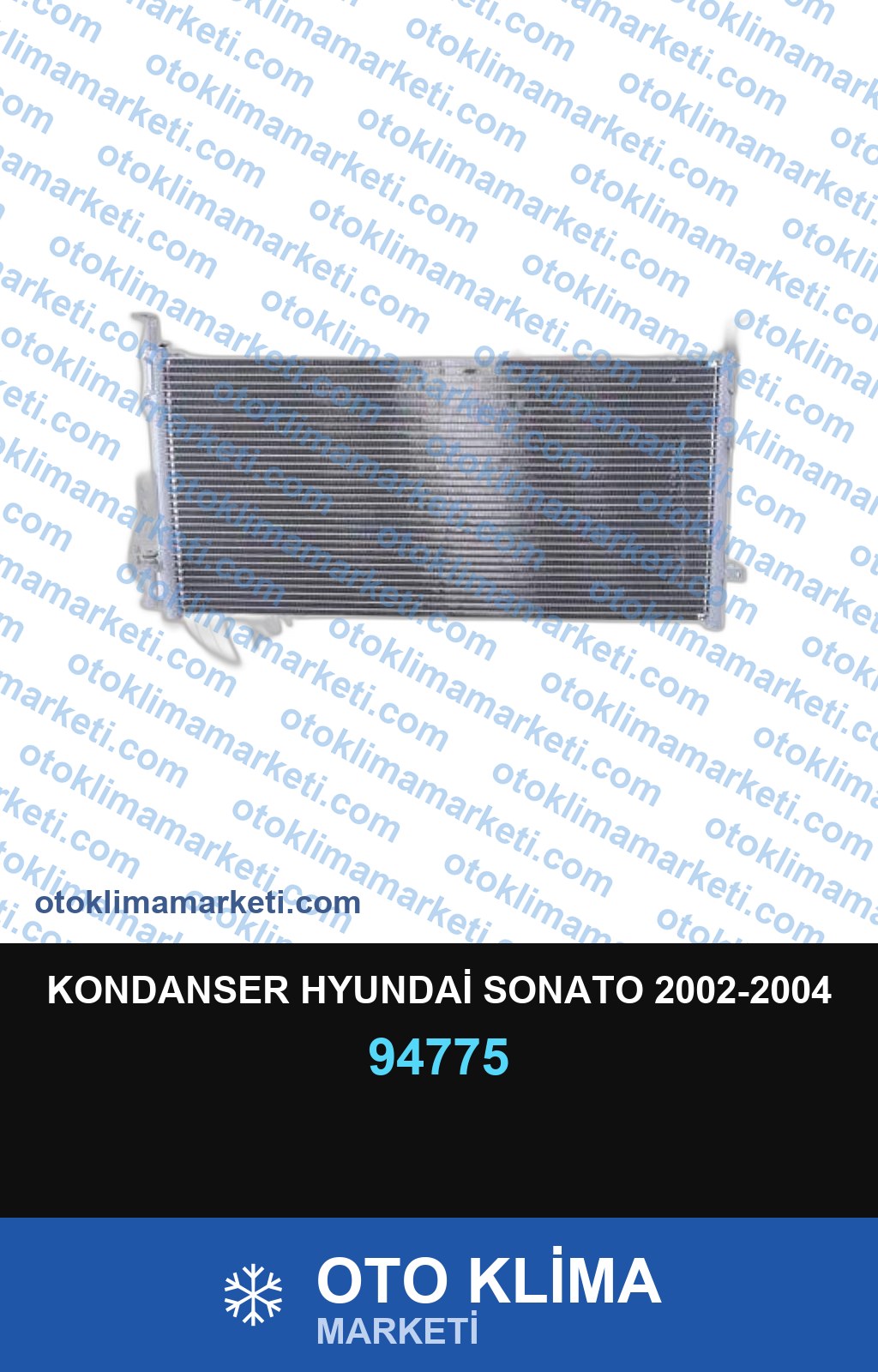 KONDANSER HYUNDAİ SONATO 2002-2004
