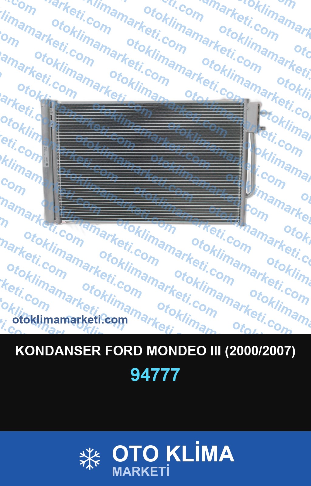 KONDANSER FORD MONDEO III (2000/2007)
