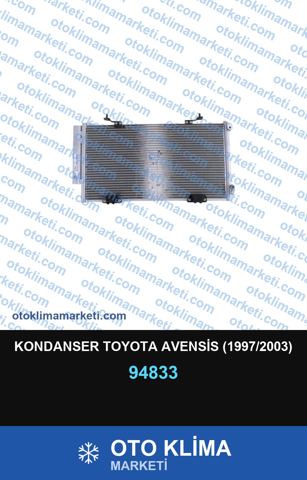 KONDANSER TOYOTA AVENSİS (1997/2003)
