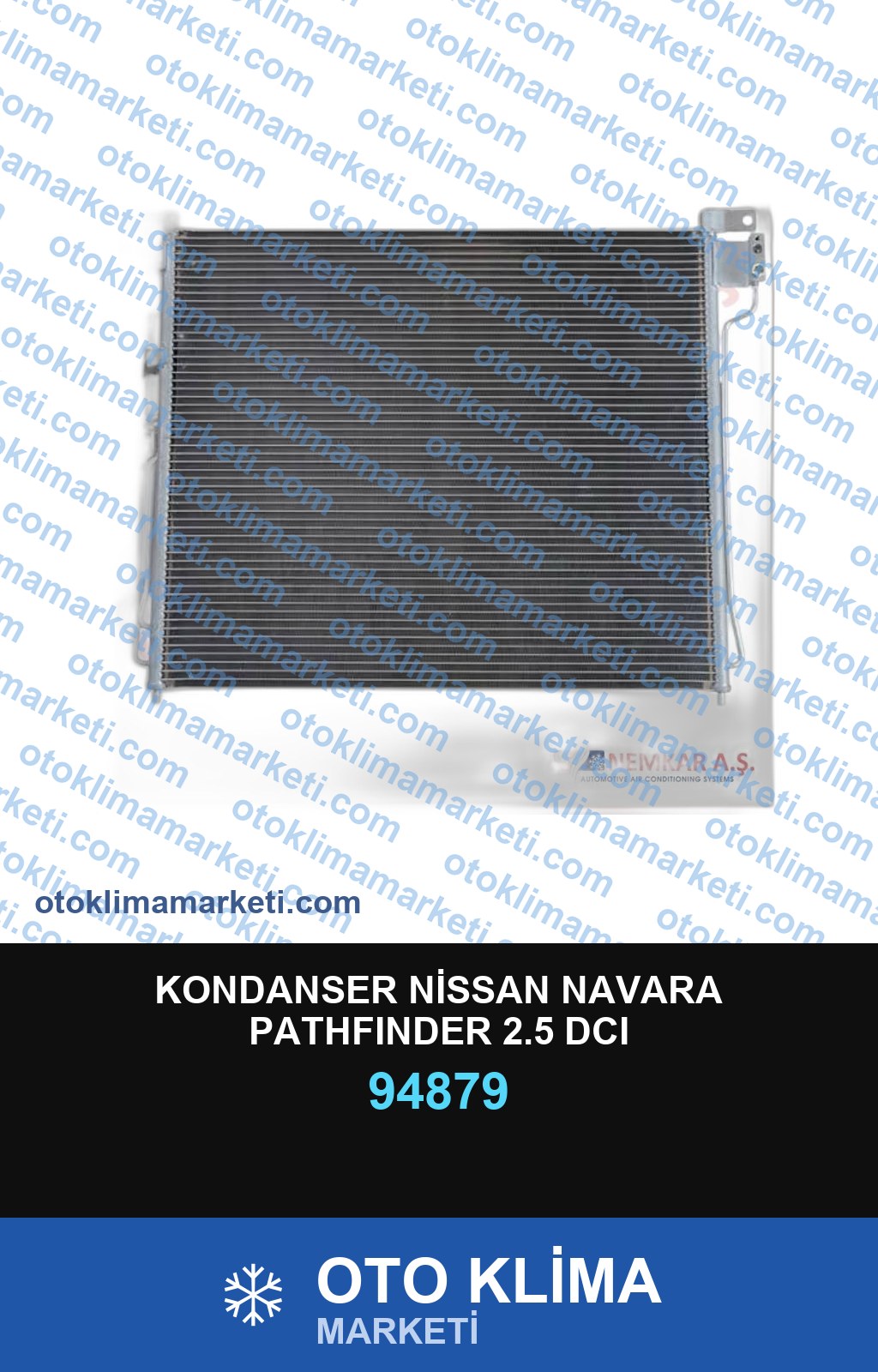 KONDANSER NİSSAN NAVARA PATHFINDER 2.5 DCI