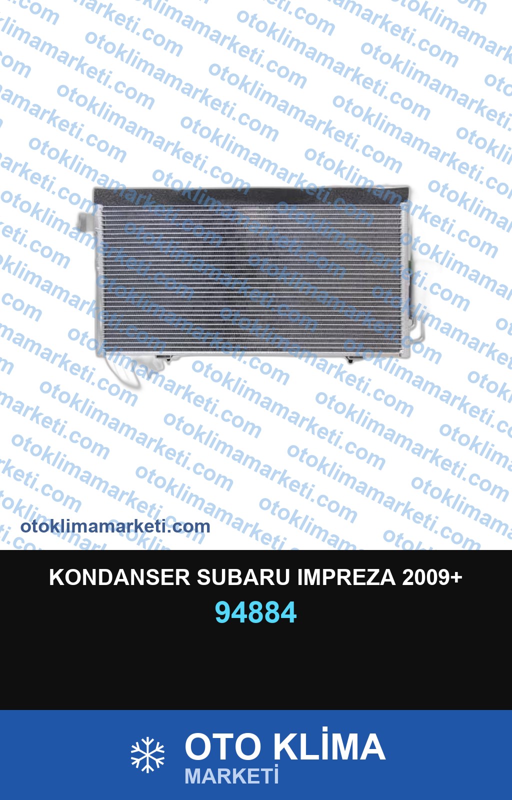KONDANSER SUBARU IMPREZA 2009+