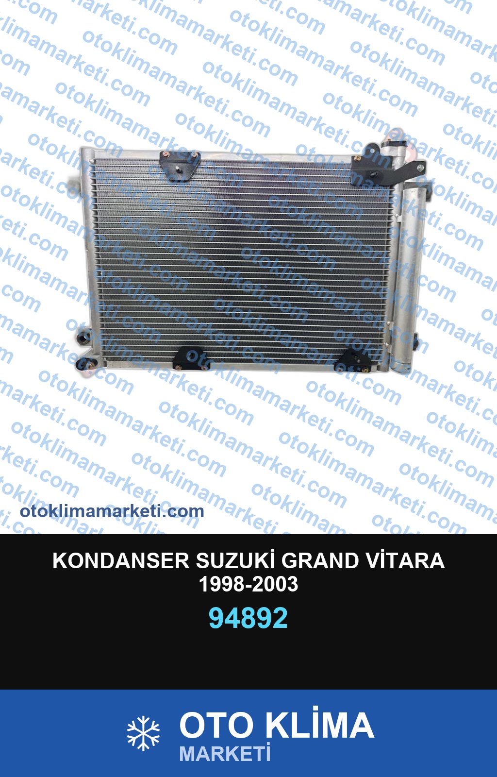 KONDANSER SUZUKİ GRAND VİTARA 1998-2003