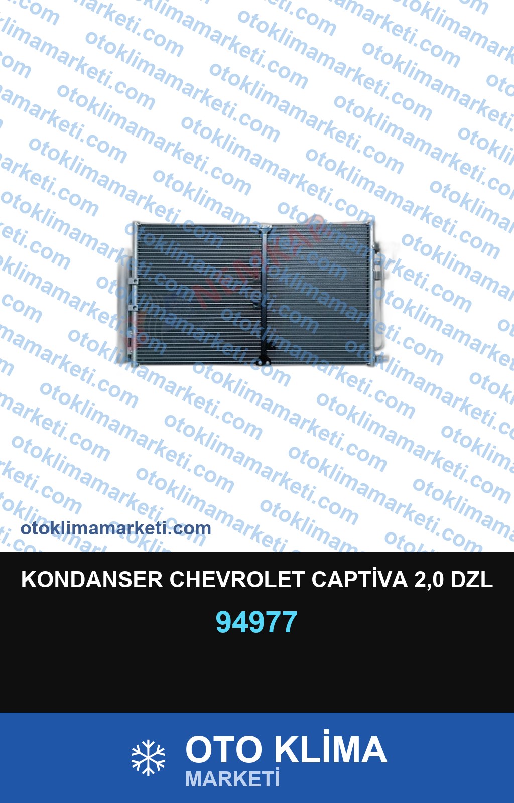 KONDANSER CHEVROLET CAPTİVA 2,0 DZL