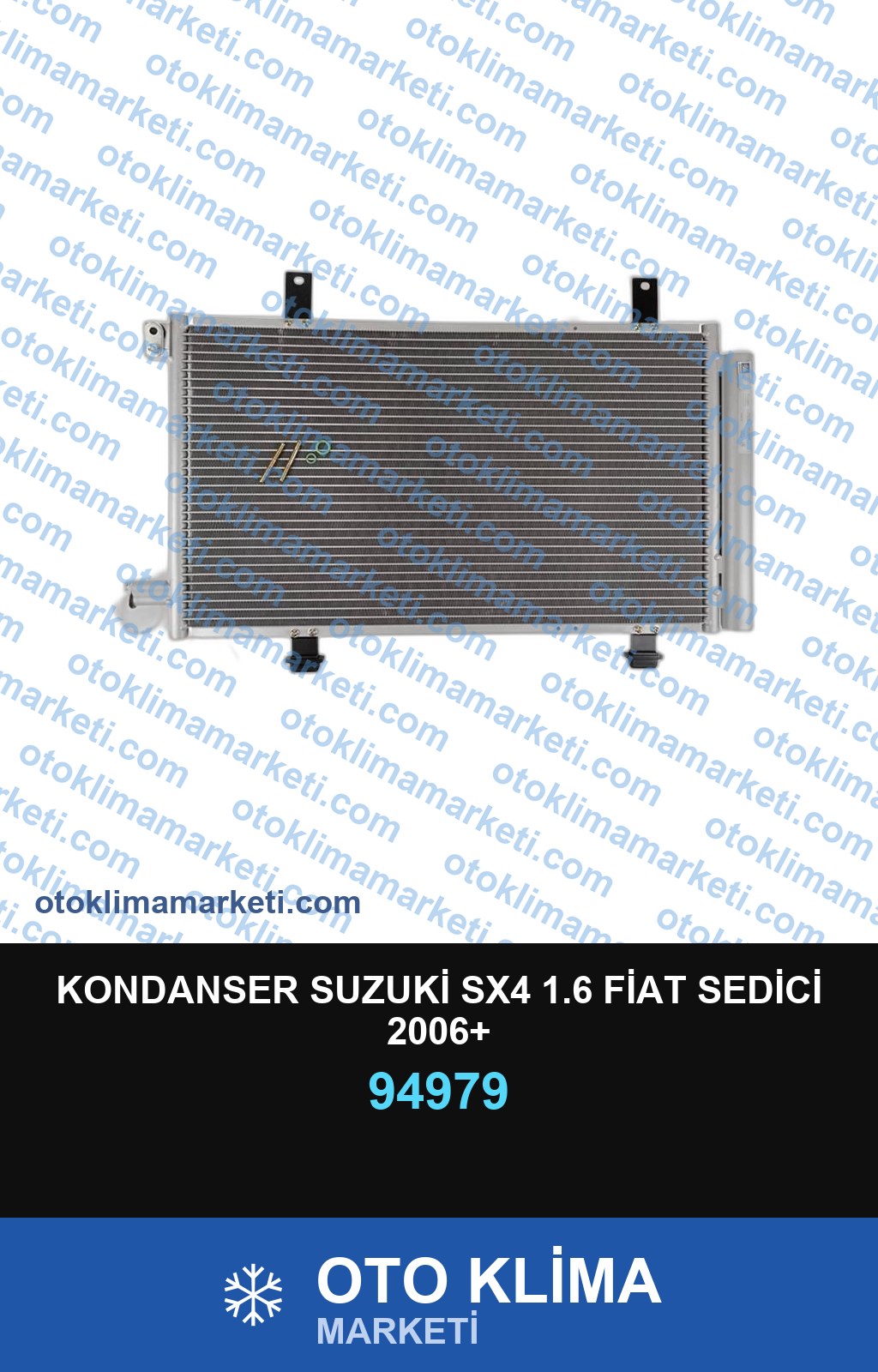 KONDANSER SUZUKİ SX4 1.6 FİAT SEDİCİ 2006+