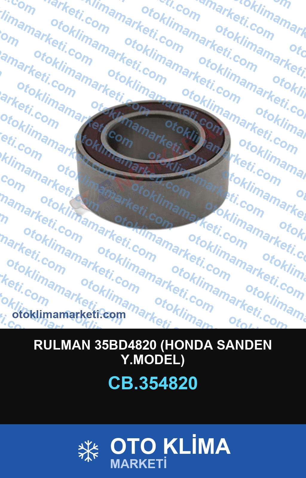 RULMAN 35BD4820 (HONDA SANDEN Y.MODEL)