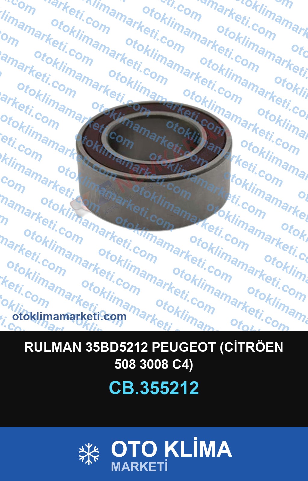 RULMAN 35BD5212 PEUGEOT (CİTRÖEN 508 3008 C4)