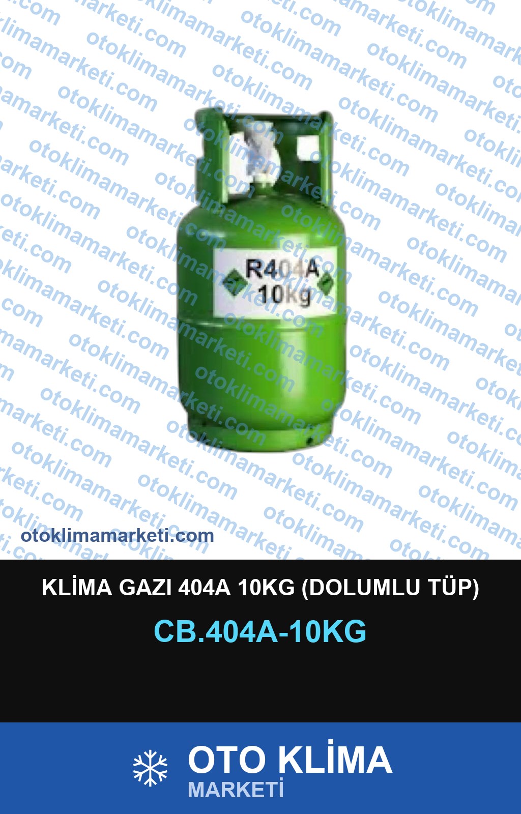 KLİMA GAZI 404A 10KG (DOLUMLU TÜP)