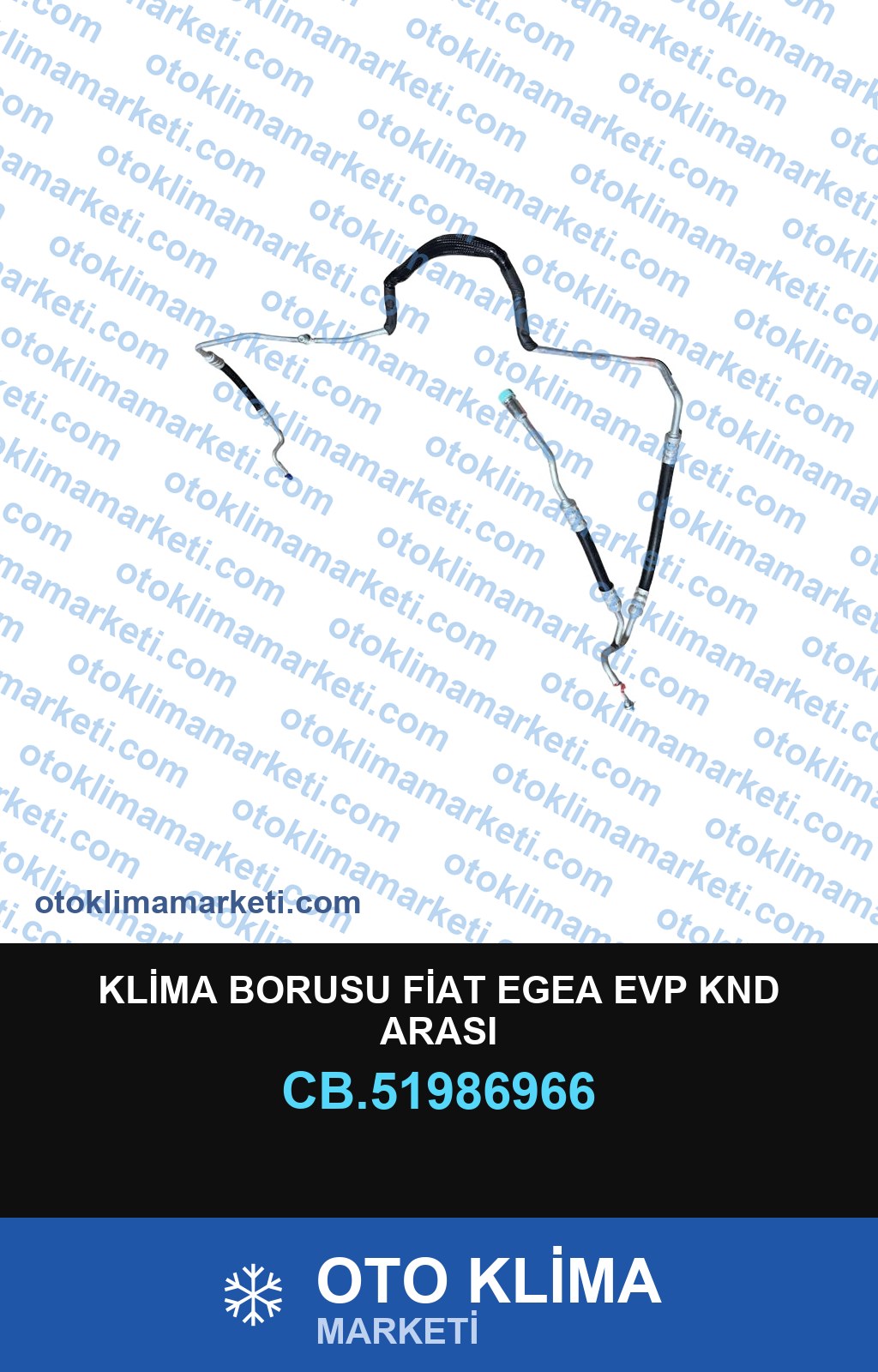 KLİMA BORUSU FİAT EGEA EVP KND ARASI