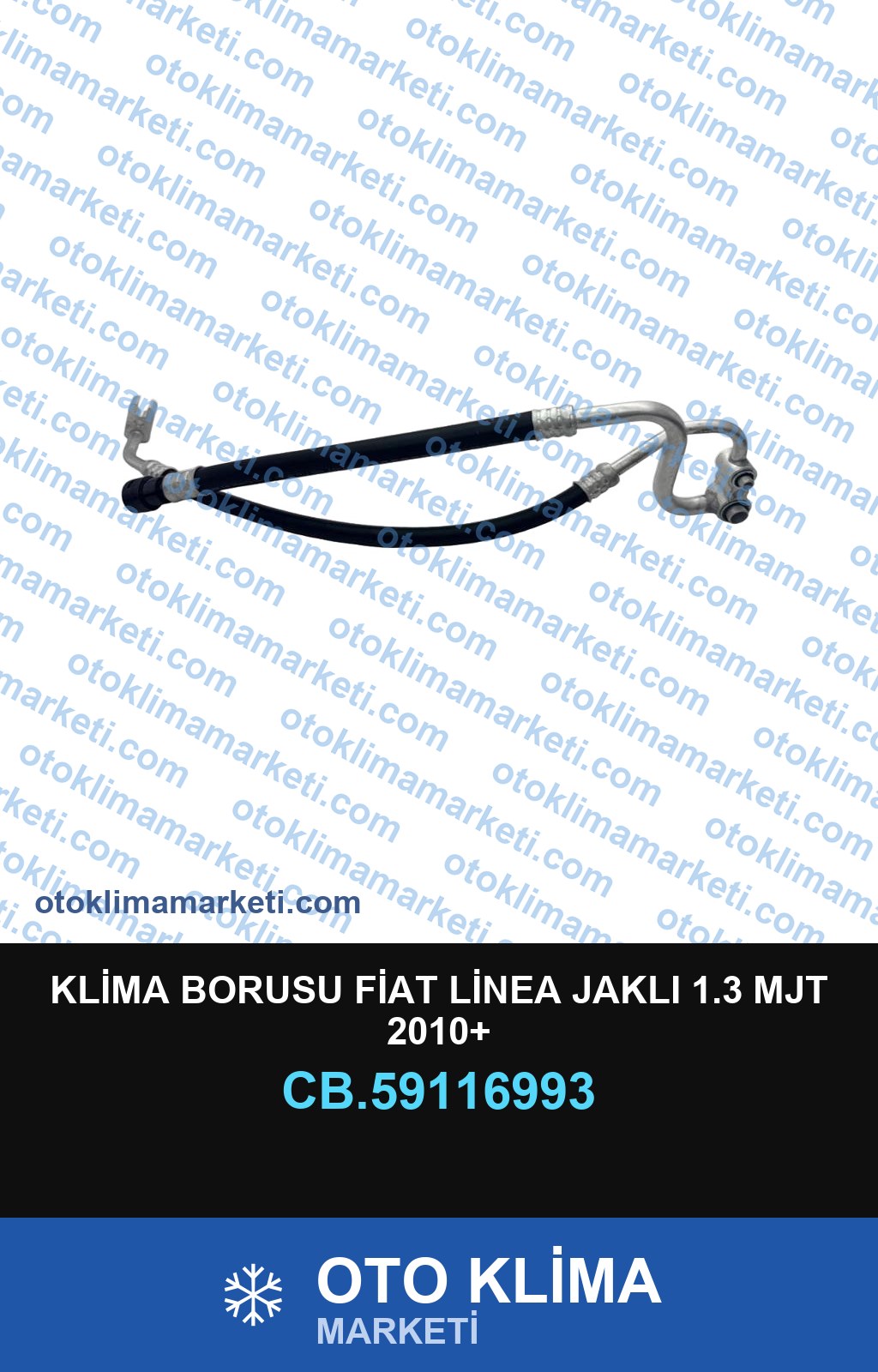KLİMA BORUSU FİAT LİNEA JAKLI 1.3 MJT 2010+