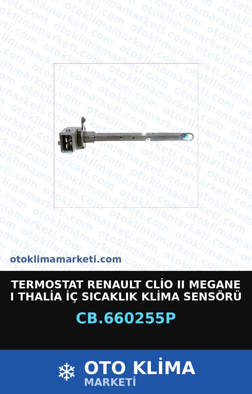 TERMOSTAT RENAULT CLİO II MEGANE I THALİA    İÇ SICAKLIK KLİMA SENSÖRÜ — TERMOSTAT