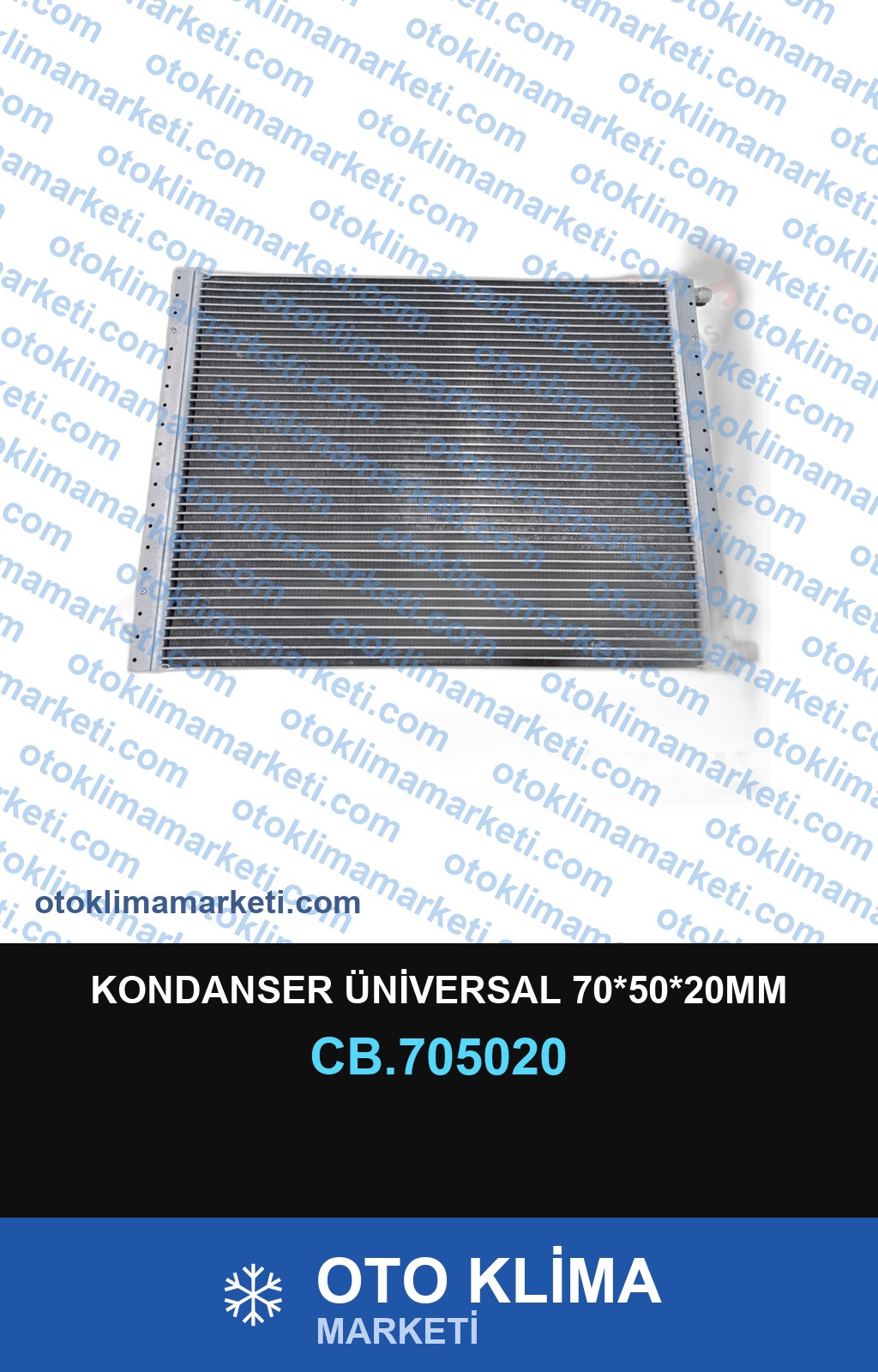 KONDANSER ÜNİVERSAL 70*50*20MM