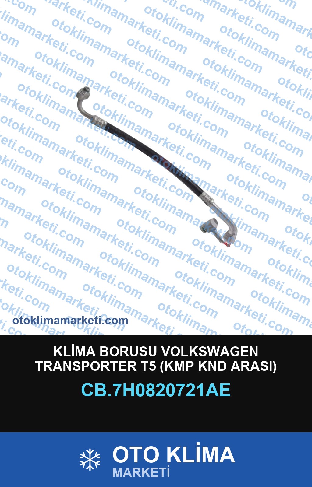 KLİMA BORUSU VOLKSWAGEN TRANSPORTER T5 (KMP KND ARASI)