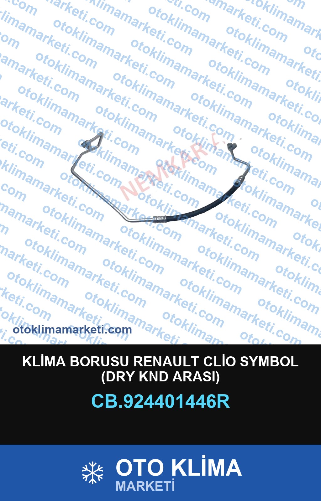 KLİMA BORUSU RENAULT CLİO SYMBOL (DRY KND ARASI)