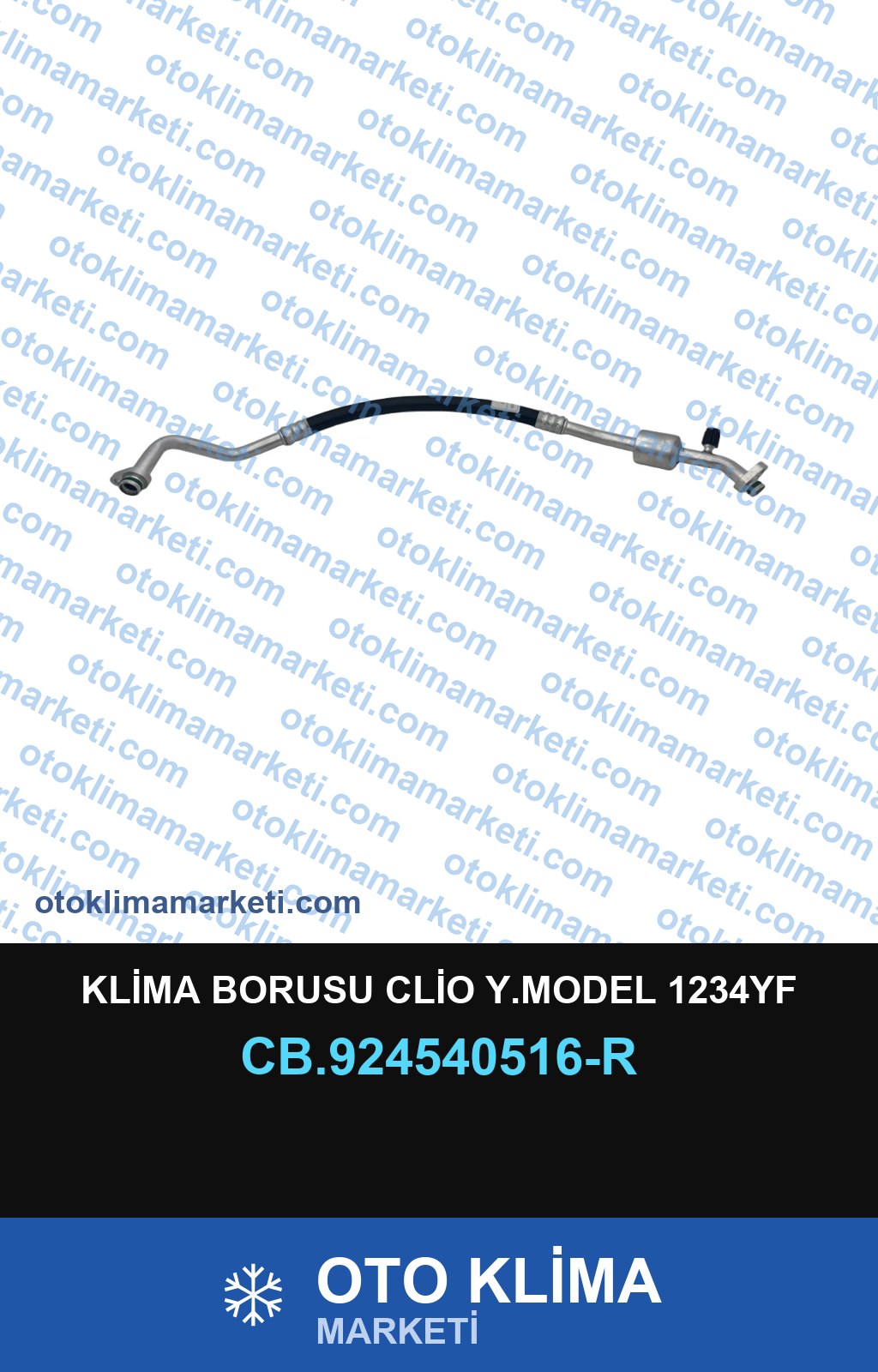 KLİMA BORUSU CLİO Y.MODEL 1234YF